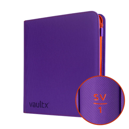 Vault X Zip Binder - 12 Pocket