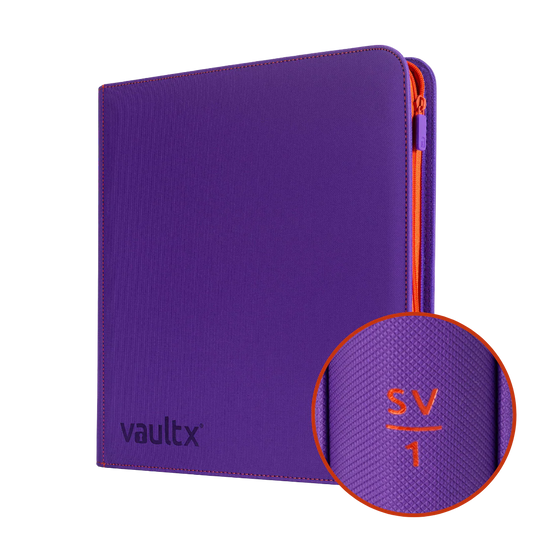 Vault X Zip Binder - 9 Pocket