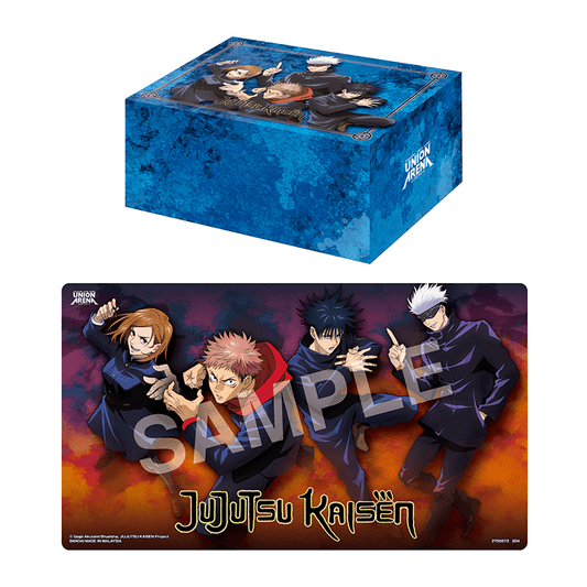 Union Arena - UNION ARENA Playmat & Half Storage Box set Jujutsu Kaisen