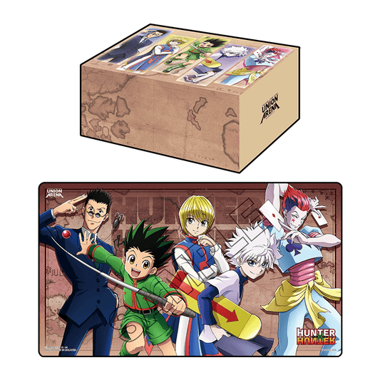 Union Arena - UNION ARENA Playmat & Half Storage Box set HUNTER X HUNTER